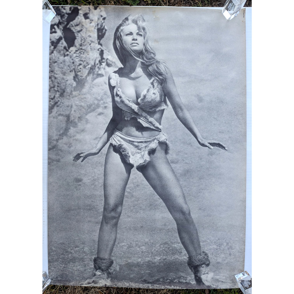 Raquel Welch One Million Years B.C. Poster Vintage Original 1967